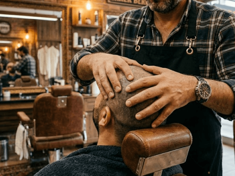 Relaxing Head Massage
